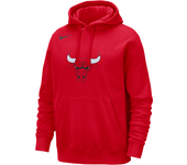 Chicago Bulls Club Sudadera con capucha Nike de la NBA - Hombre - Rojo (XL)