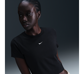 Nike Sportswear Chill Knit Camiseta corta - Mujer - Negro (XS (EU 32-34))