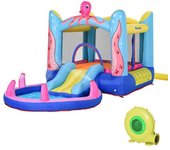 Outsunny Castillo inflable infantil multicolor 360 x 175 x 180 cm
