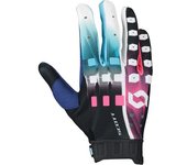 Scott Podium Pro Stealth Blue Guantes de motocross - Rosa Azul (XL)