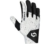 Scott Compete Caviar Black Guantes de motocross - Negro Blanco (M)