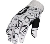 Scott 450 Liquid Marble Guantes de motocross - Negro Blanco (2XL)