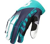 Scott 450 Angled Guantes de motocross - Azul (L)