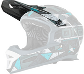 Oneal Fury RL Zen Visera casco - Verde (un tamaño)