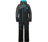 Scott DS-I Dryo 2023 Damas One Piece Traje de moto de nieve - Negro Azul (2XL)