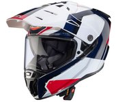 Caberg Tanami Scram Casco de motocross - Blanco Rojo Azul