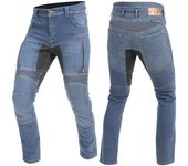 Trilobite Parado Blue Skinny Vaqueros de moto - Azul (30 34)