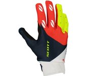 Scott Evo Race Sail Blue Guantes de motocross - Rojo Azul (L)