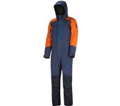 Scott DS Shell Dryo One Piece Traje de moto de nieve de una pieza - Azul Naranja (3XL)
