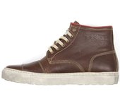 Helstons Basket C5 Aniline Botas de moto - Marrón (40)