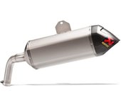 Akrapovic Silenciador trasero de titanio  Slip-On Line - Plata