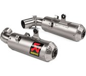 Akrapovic Silenciador trasero de titanio  Slip-On Line - Plata