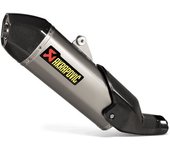 Akrapovic Slip-On Line Titanio Silenciador trasero - Plata