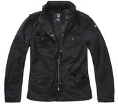 Brandit Britannia Chaqueta de dama - Negro (4XL)