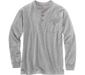 Carhartt Workwear Pocket Henley Camisa Longsleeve - Gris (XL)