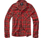 Brandit Check Camiseta - Rojo (3XL)