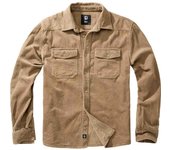 Brandit Classic Camisa de pana - Marrón (2XL)