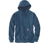 Carhartt Midweight Sleeve Logo 2025 Sudadera con capucha - Azul (2XL)