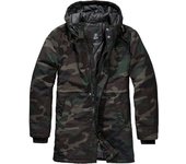 Brandit Grid-Camo Parka - Verde (S)