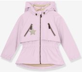 Chaqueta de entretiempo impermeable con forro polar MATALGEA MINI A TURE lila pulverizado