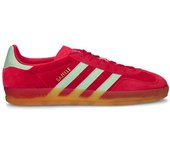 Adidas - Zapatilla Gazelle Indoor Mujer, Mujer, better scarlet-hazy green, 9 UK