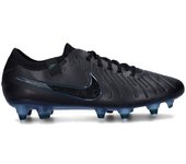 Nike - Bota de fútbol Tiempo Legend 10 Elite SG-Pro Anti-Clog, Unisex, Black-Black-Deep Jungle, 7 USA