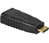 68841 cambiador de género para cable HDMI Type-A HDMI Type-C Negro, Adaptador