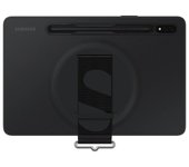 Samsung Strap Cover Funda de Silicona Negra con Correa para Galaxy Tab S7/S8