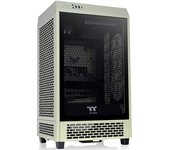 Thermaltake The Tower 200 Mini Torre ITX Cristal Templado USB-C Verde Matcha