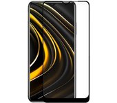 Cool Protector Pantalla Cristal Templado FULL 3D Negro para Xiaomi Pocophone M3/Redmi 9T
