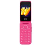 Teléfono móvil SPC tapa 4G Dual SIM pantalla 2.8″ Rosa batería larga duración