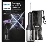 Philips Sonicare Power Flosser 3000 Irrigador Oral sin Cable + Funda de Viaje