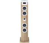 Thomson DS121CD Torre de Sonido Bluetooth con Reproductor de CD 60 W Madera