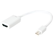 Adaptador Mini DisplayPort LogiLink a HDMI 4K 0.15m compatible audio HDMI 1.4