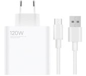 Xiaomi 120W Charging Combo Cargador USB-A Blanco