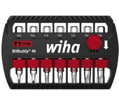 Wiha Juego de Puntas Ty Pozidriv Torx Bitbuddy 49mm 8 Piezas