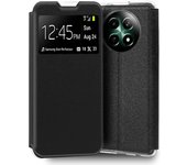 Cool Funda Flip Cover Liso Negro para Realme 12 5G/12x 5G