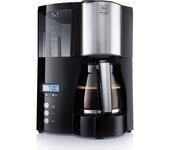 Melitta Optima Timer Cafetera de Goteo 8 Tazas Negra
