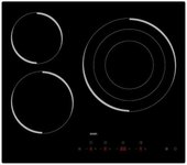 Svan SV3601 Placa Vitrocerámica 3 Fuegos 6200W 59cm Negro