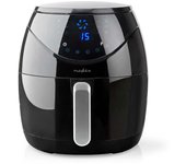 Nedis KAAF240EBK freidora Sencillo 4,6 L Independiente 1500 W Freidora de aire caliente Negro
