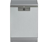 Lavavajillas Libre Instalacíón - BEKO BDFN26550XC, Inox, 15 Cubiertos, Eficiencia B