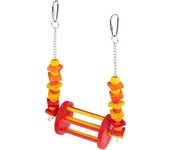 Columpio para pájaros con forma de noria TIAKI - Talla M: 28 x 17,8 x 8,9&nbsp;cm (L x An x Al)