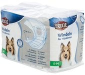 Trixie pañales para perras - S-M: 28-40 cm, 12 unidades