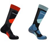 Calcetines salomon 2 pack negro