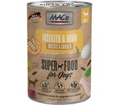 MAC's comida húmeda con insectos para perros 24 x 400 g - Pack Ahorro - Insectos y pollo
