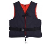vidaXL Chaleco Salvavidas 50 N 30-50 Kg Azul Marino