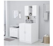 vidaXL Armario De Lavadora Blanco 71x71.5x91.5 Cm