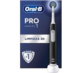 Cepillo eléctrico recargable Oral B Braun Pro 1 Negro