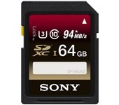 Tarjeta de memoria SD Sony Serie SF-UX2 64GB 94Mb/s