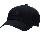 Nike - Gorra Club Fly Futura Wash, Unisex, Black-Black, M/L